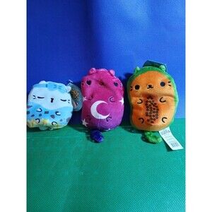 3 Cats VS Pickles 2 nwt Papaya and Lil Mint Chippie (1 no tags Majicat)